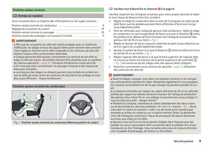 2015-2016 Skoda Superb Owner's Manual | French