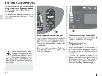 2008-2012 Renault Modus Manuel du propriétaire | Français