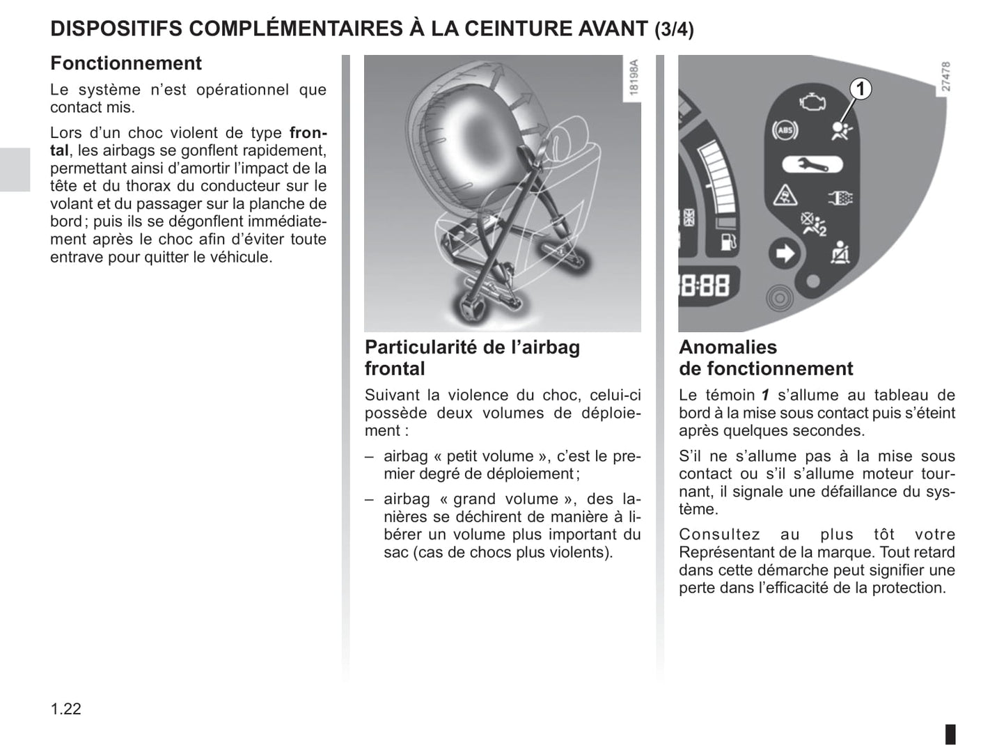 2008-2012 Renault Modus Manuel du propriétaire | Français