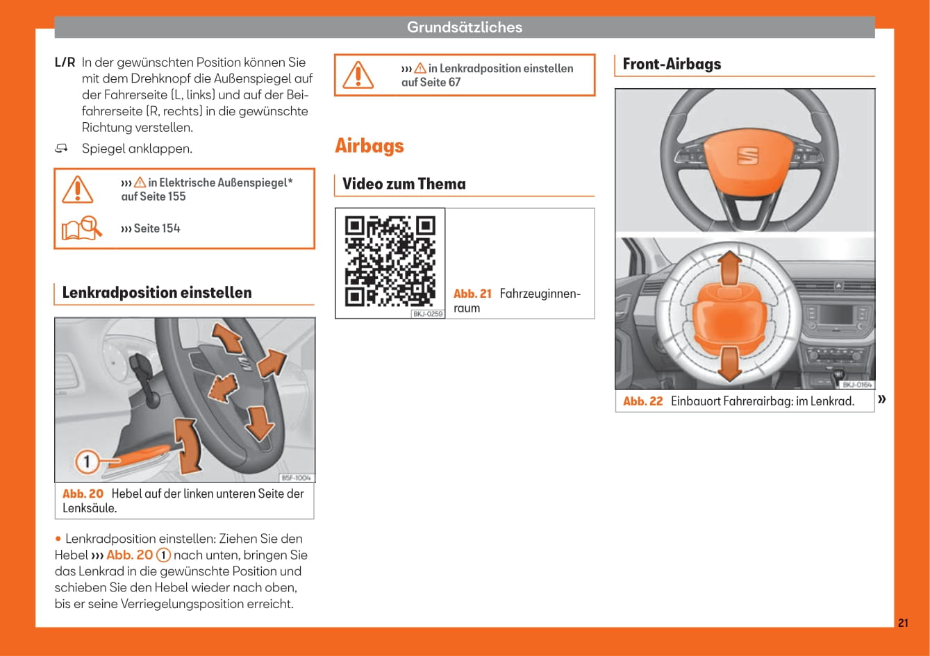 2017-2020 Seat Arona Owner's Manual | German