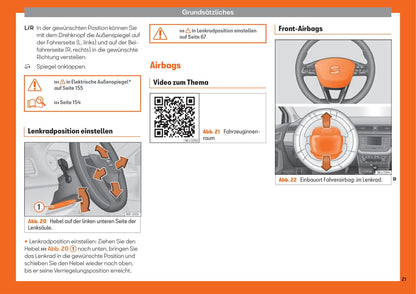 2018-2019 Seat Arona Owner's Manual | German