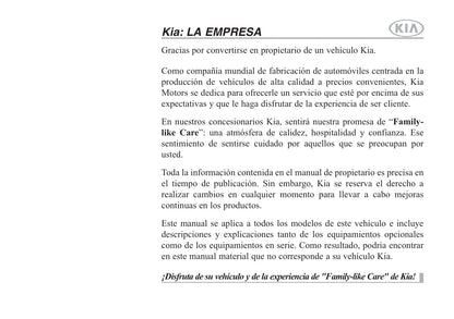 2013-2014 Kia Optima Bedienungsanleitung | Spanisch