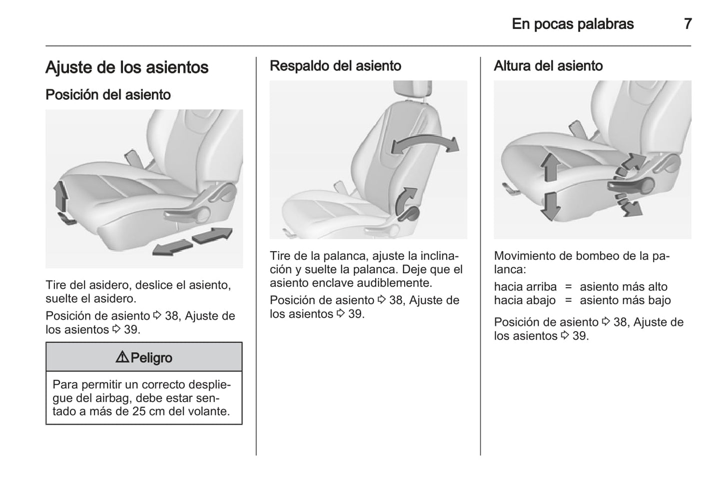 2012-2013 Opel Ampera Manuel du propriétaire | Espagnol