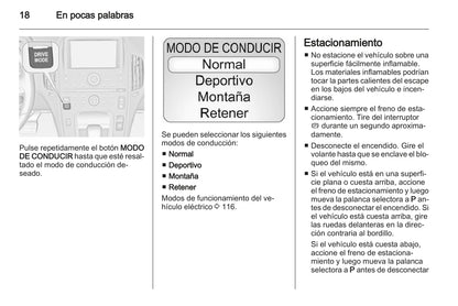 2012-2013 Opel Ampera Manuel du propriétaire | Espagnol