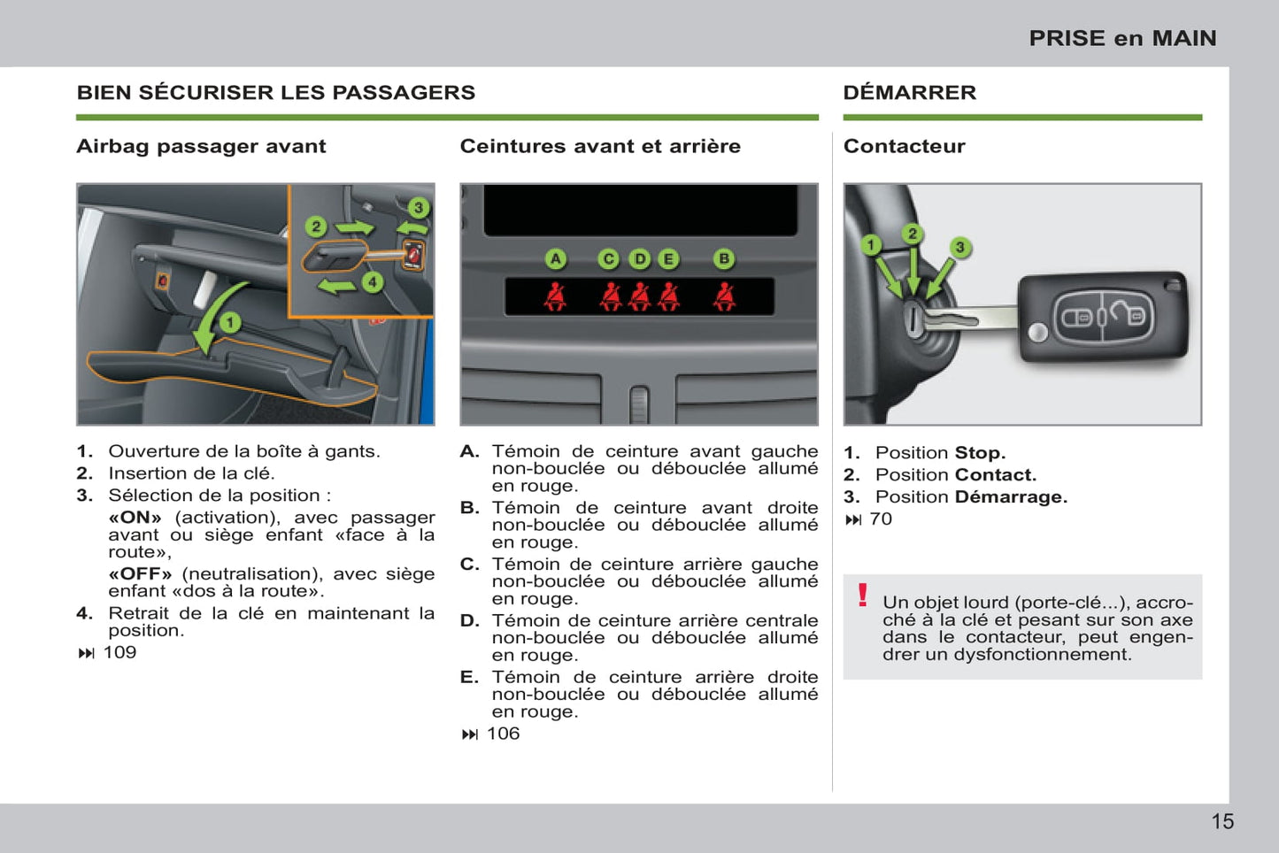 2011-2014 Peugeot 207/207 SW/207 SW Outdoor Owner's Manual | French