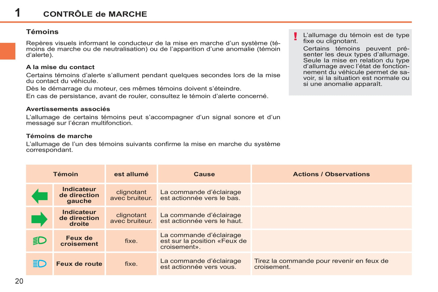 2011-2014 Peugeot 207/207 SW/207 SW Outdoor Owner's Manual | French