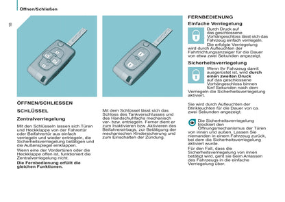 2013-2014 Peugeot 807 Bedienungsanleitung | Deutsch