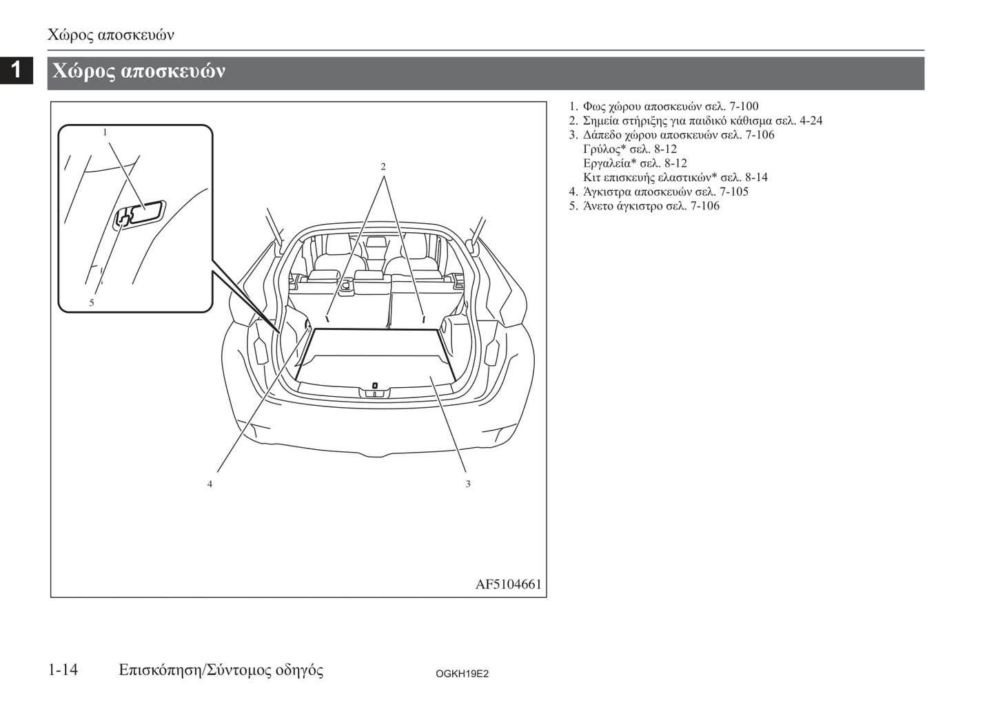 2017-2019 Mitsubishi Eclipse Cross Gebruikershandleiding | Grieks