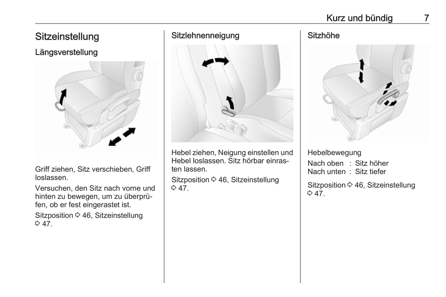 2017 Opel Movano Owner's Manual | German