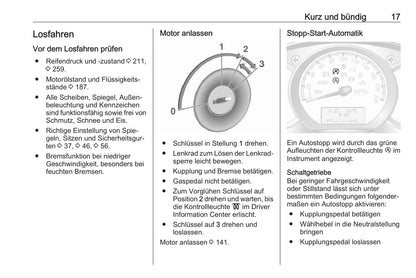 2017 Opel Movano Owner's Manual | German