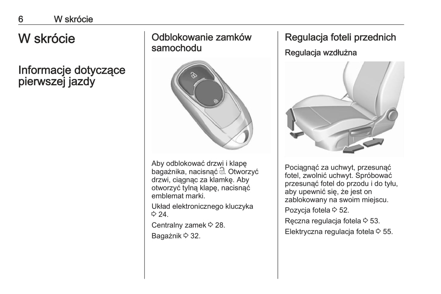 2020 Opel Insignia Owner's Manual | Polish