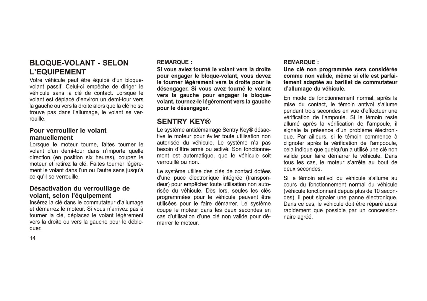 2011-2013 Jeep Compass Bedienungsanleitung | Französisch