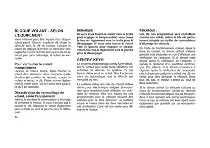 2013-2014 Jeep Compass Gebruikershandleiding | Frans