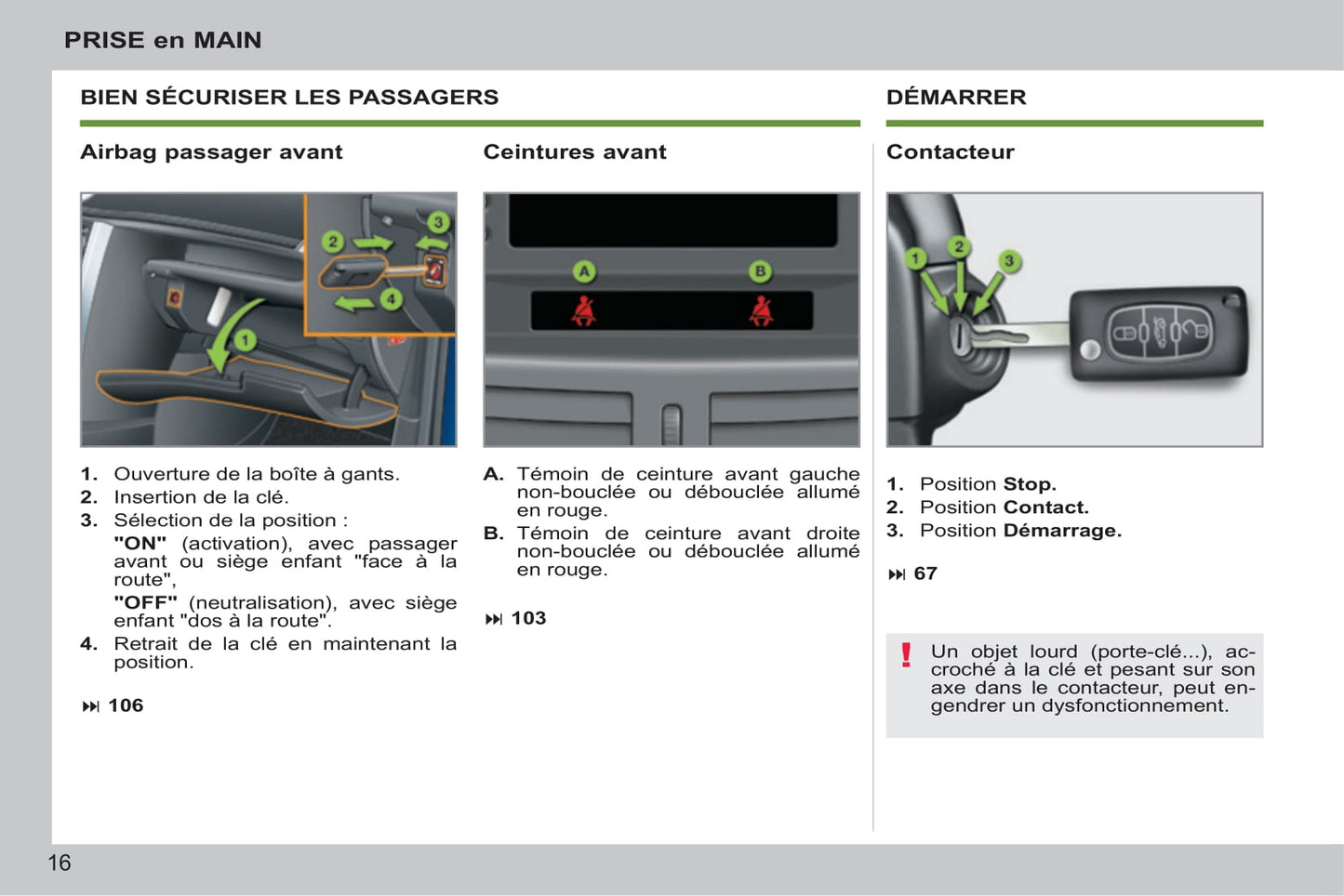 2014-2015 Peugeot 207 CC Owner's Manual | French