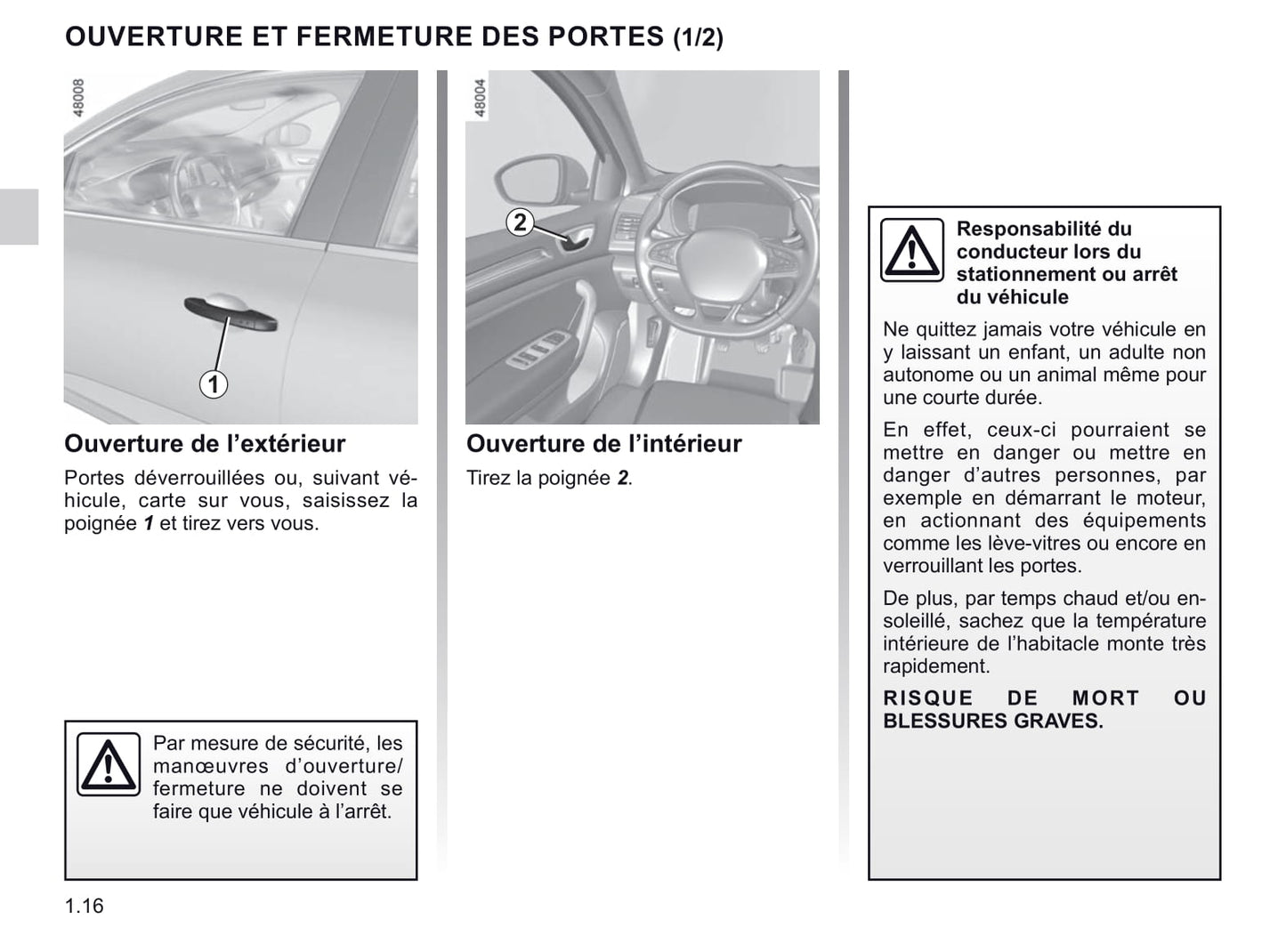 2021 Renault Mégane Owner's Manual | French