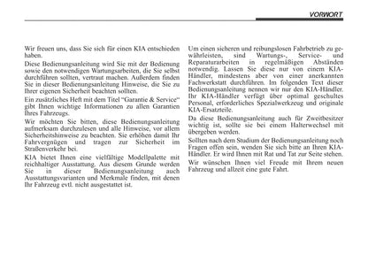 2006-2007 Kia Optima Bedienungsanleitung | Deutsch