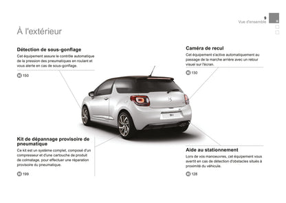 2016-2017 DS Automobiles DS 3 Gebruikershandleiding | Frans