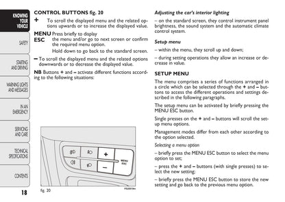 2010-2011 Fiat Punto Evo Owner's Manual | English