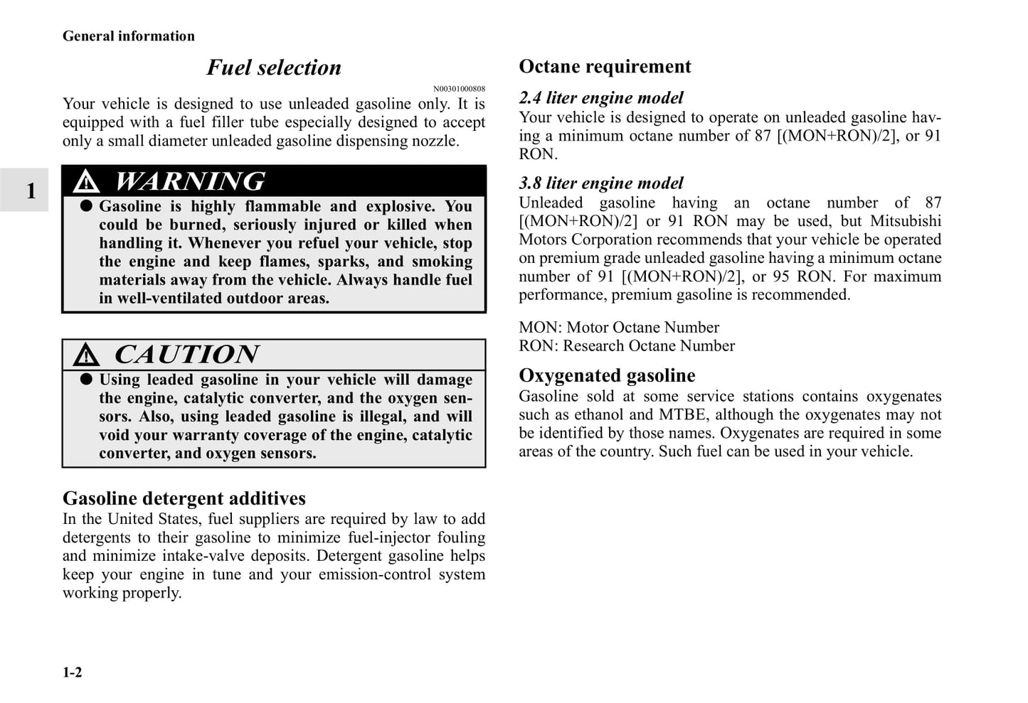 2006-2012 Mitsubishi Eclipse Bedienungsanleitung | Englisch