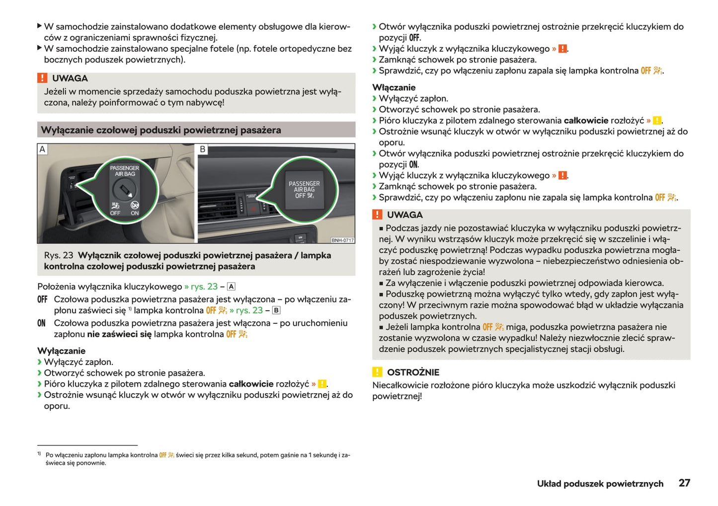 2017-2019 Skoda Rapid Spaceback Bedienungsanleitung | Polnisch