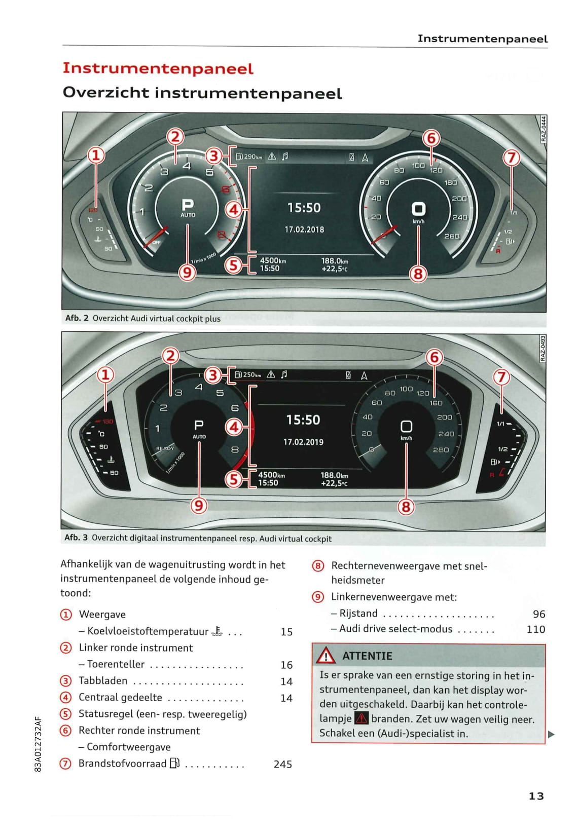 2018-2021 Audi Q3 Bedienungsanleitung | Niederländisch