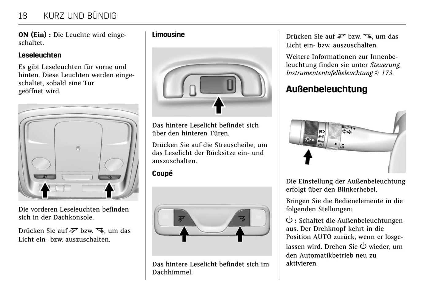 2012-2018 Cadillac ATS/ATS-V Owner's Manual | German