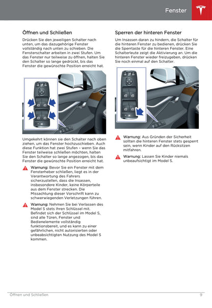 2013-2016 Tesla Model S Gebruikershandleiding | Duits