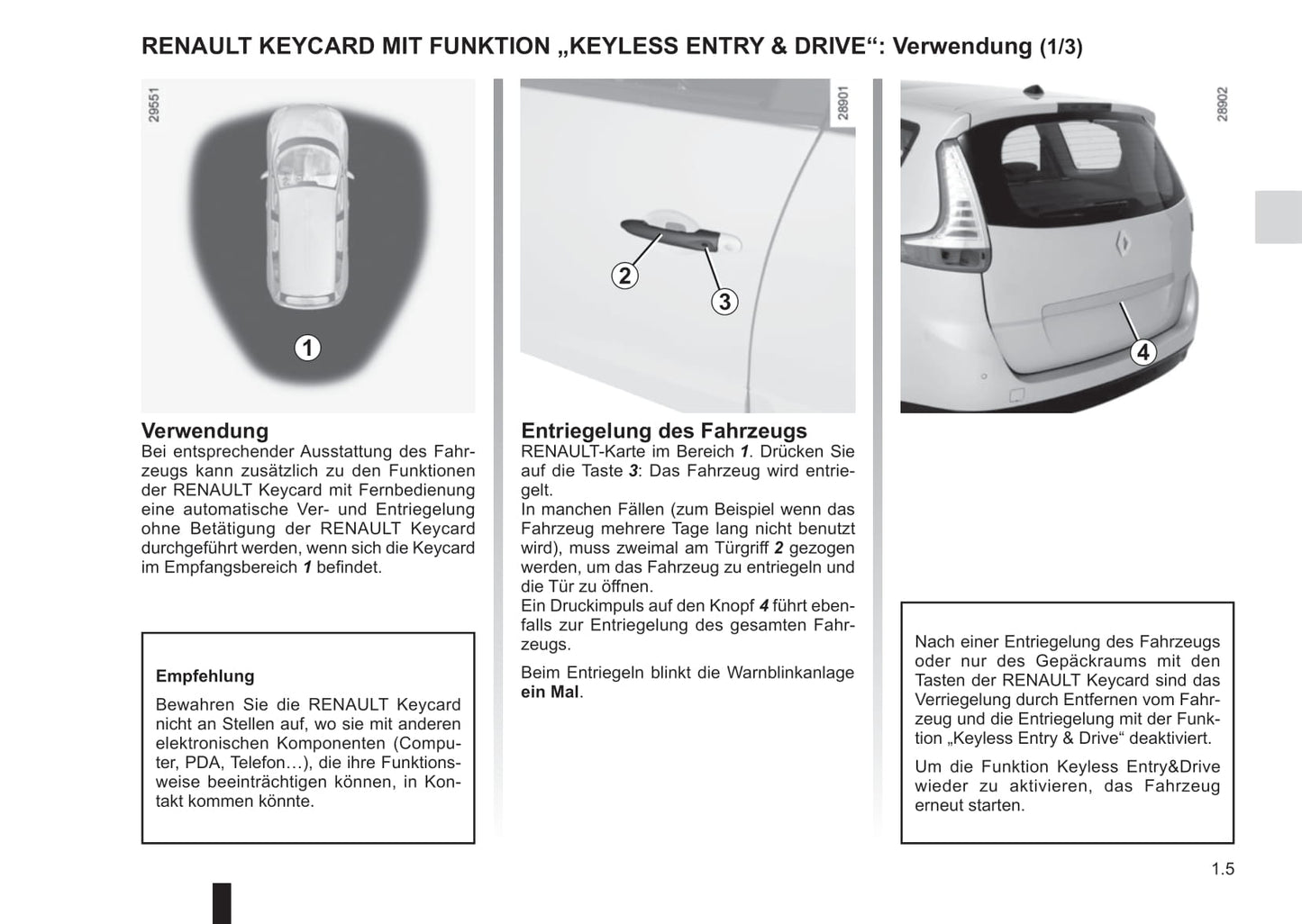 2015-2016 Renault Scénic Gebruikershandleiding | Duits