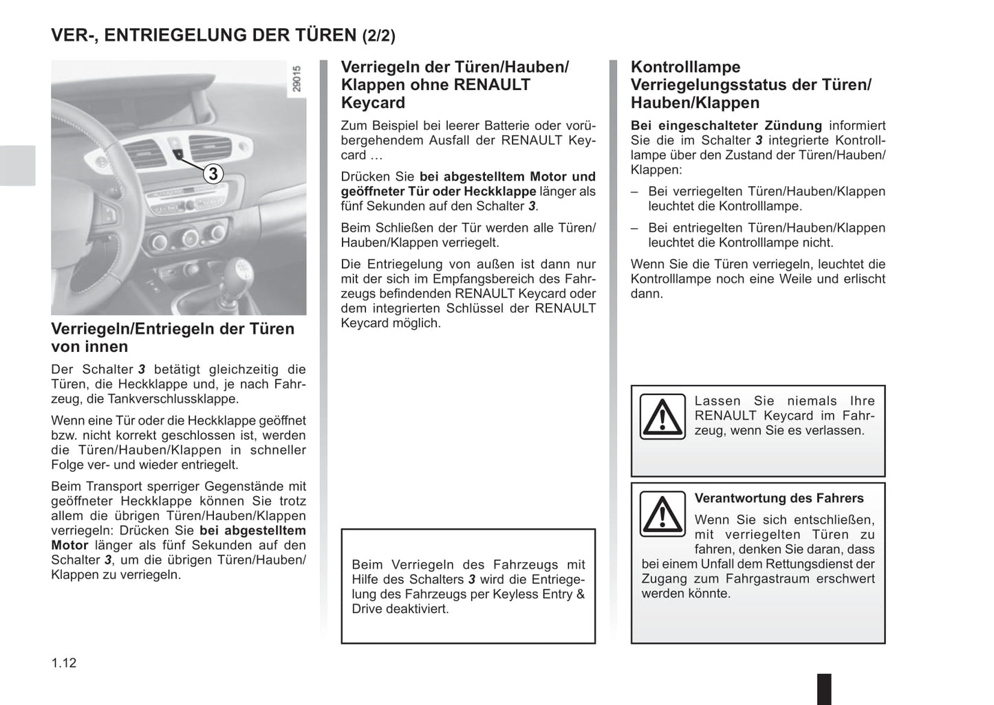 2015-2016 Renault Scénic Gebruikershandleiding | Duits