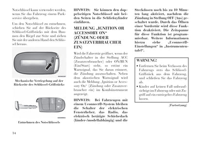 2011-2014 Lancia Thema Bedienungsanleitung | Deutsch