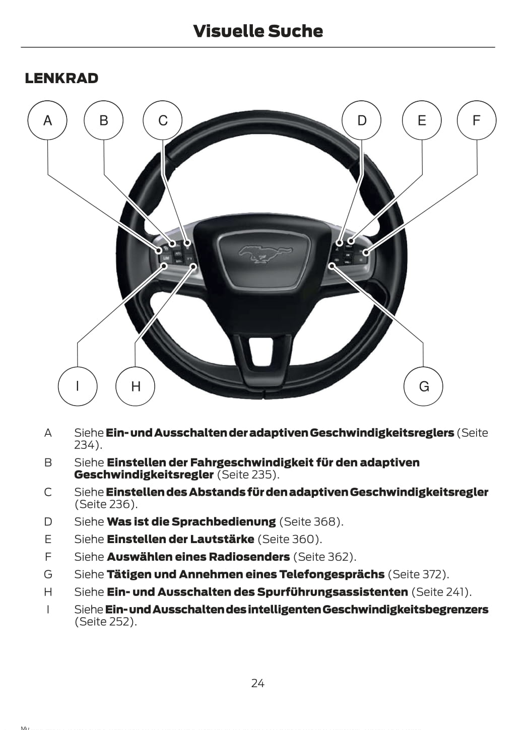 2020-2021 Ford Mustang Mach-E Manuel du propriétaire | Allemand