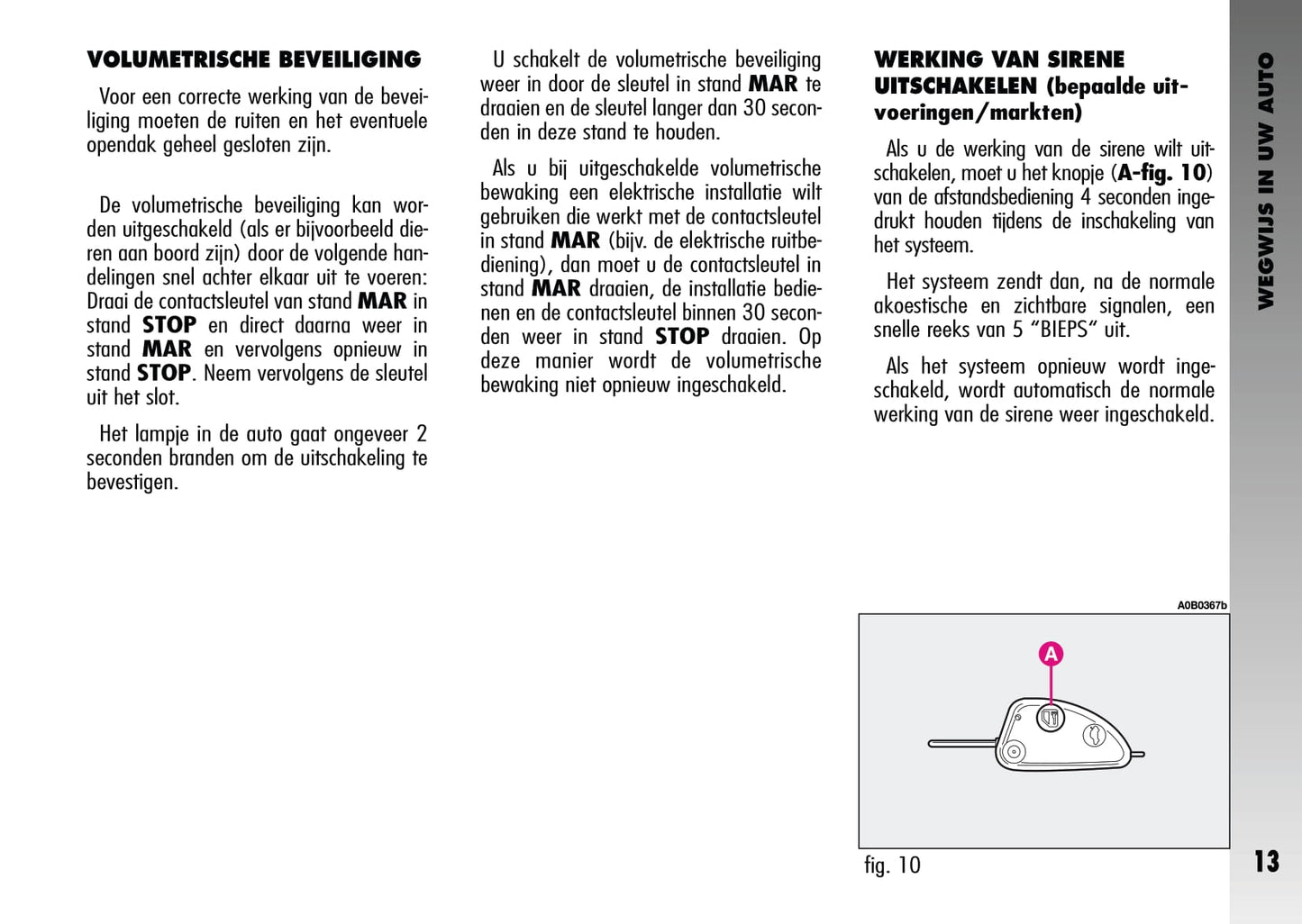 2003-2005 Alfa Romeo 156 GTA Owner's Manual | Dutch