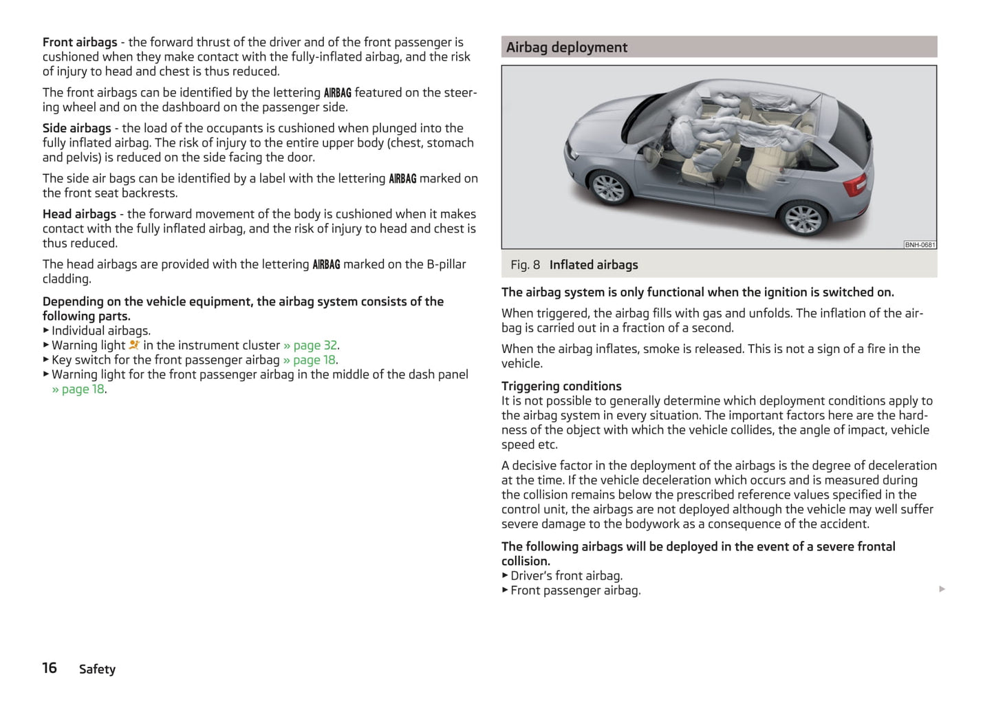 2016-2017 Skoda Rapid Spaceback Owner's Manual | English