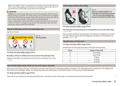 2016-2017 Skoda Rapid Spaceback Owner's Manual | English