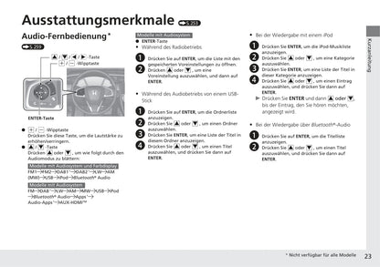 2017-2018 Honda Civic Sedan Diesel Gebruikershandleiding | Duits