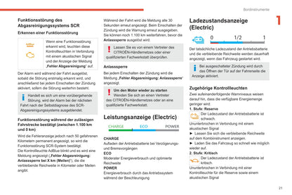 2020-2021 Citroën C4/e-C4 Bedienungsanleitung | Deutsch