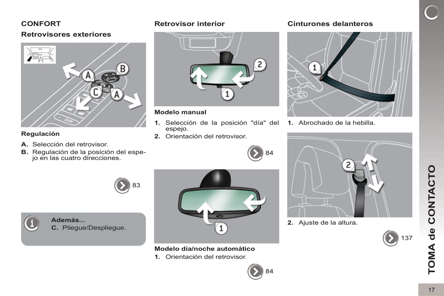 2012-2013 Peugeot 3008 HYbrid4 Manuel du propriétaire | Espagnol