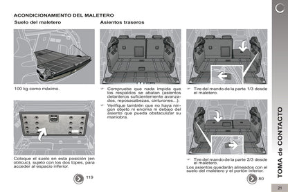 2012-2013 Peugeot 3008 HYbrid4 Manuel du propriétaire | Espagnol