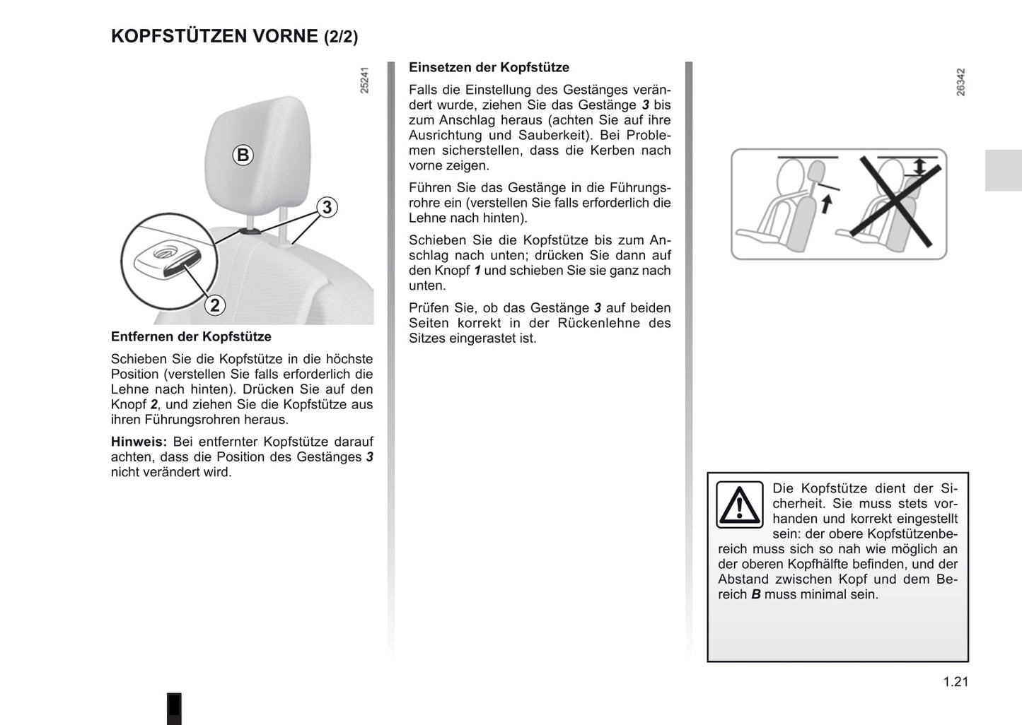 2012-2013 Renault Clio Owner's Manual | German