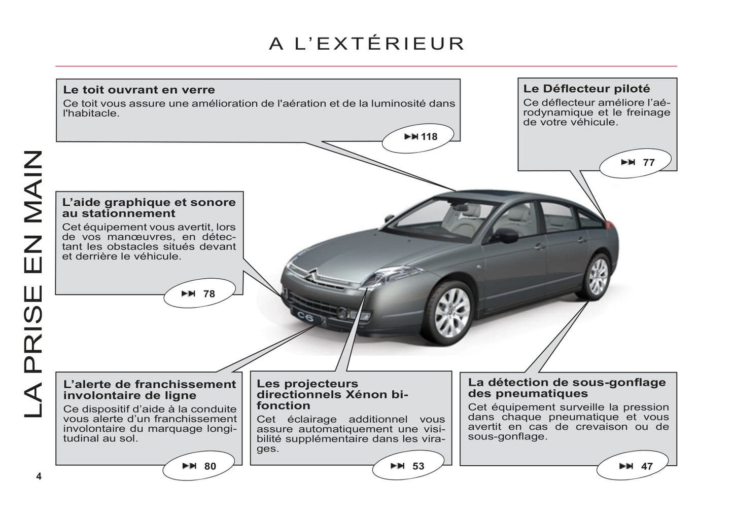 2011-2012 Citroën C6 Gebruikershandleiding | Frans