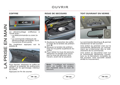 2011-2012 Citroën C6 Gebruikershandleiding | Frans