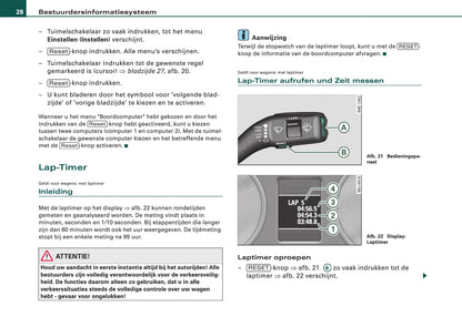 2006-2010 Audi TT Coupé/TTS Coupé/TT RS Coupé Owner's Manual | Dutch