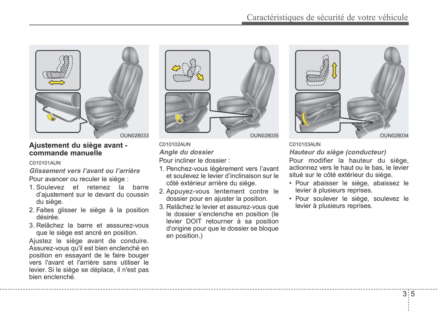 2008-2013 Kia Rondo Manuel du propriétaire | Français