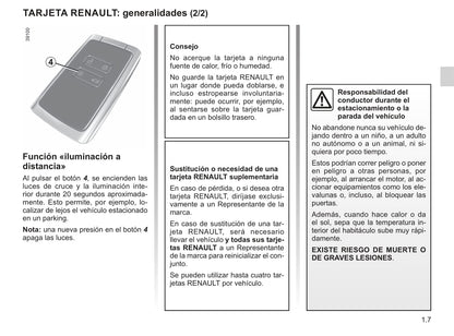 2016-2020 Renault Mégane Manuel du propriétaire | Espagnol