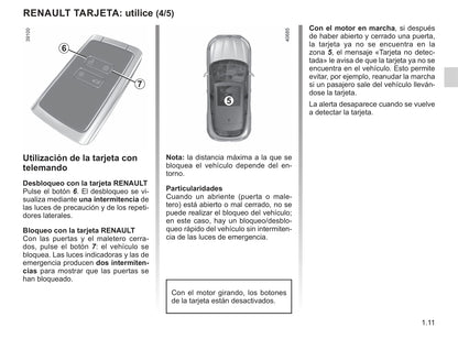 2018-2019 Renault Mégane Gebruikershandleiding | Spaans