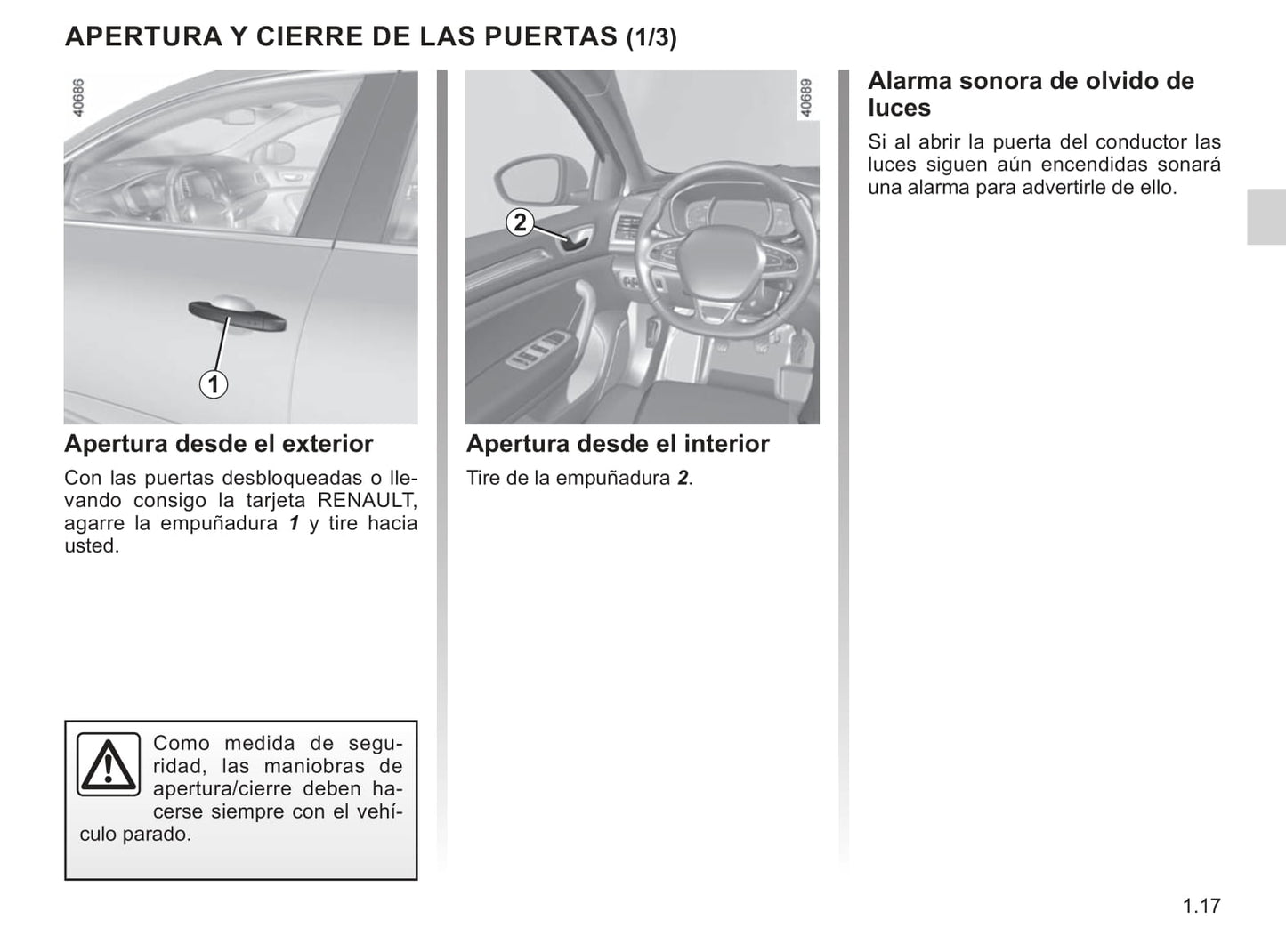 2018-2019 Renault Mégane Gebruikershandleiding | Spaans