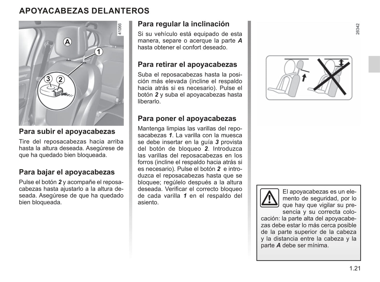 2018-2019 Renault Mégane Owner's Manual | Spanish