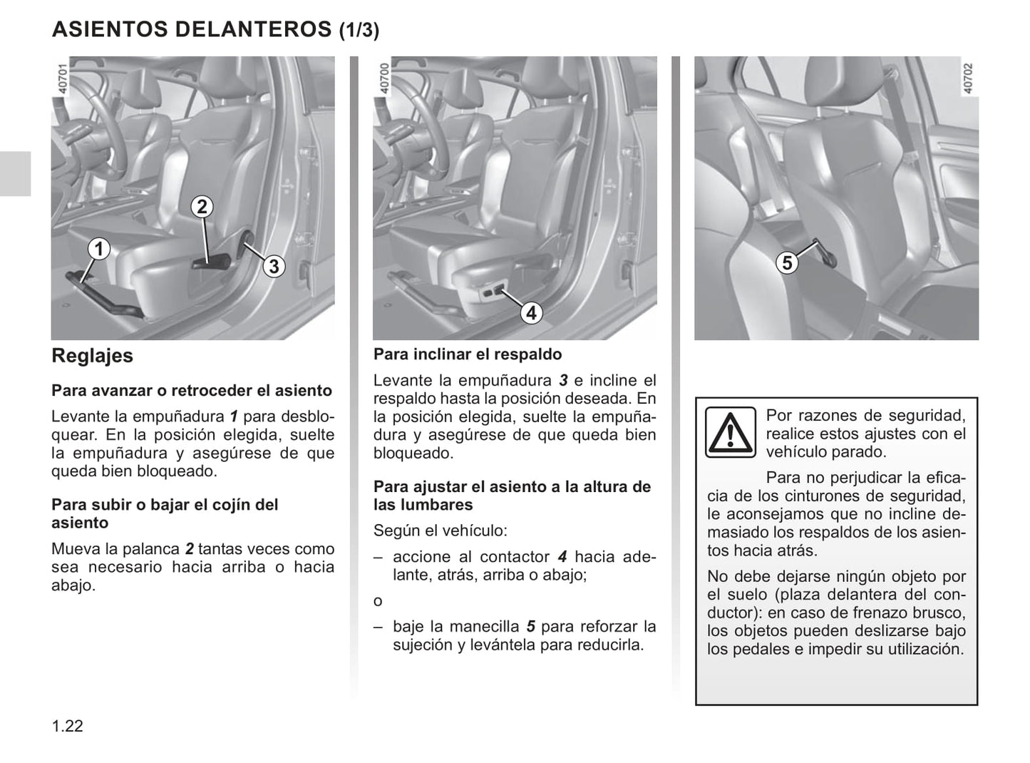 2016-2020 Renault Mégane Manuel du propriétaire | Espagnol