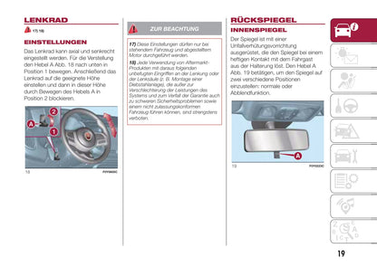 2017-2018 Fiat 500L Bedienungsanleitung | Deutsch