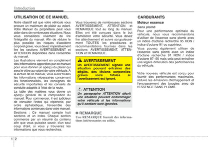 2013-2014 Kia Venga Owner's Manual | French